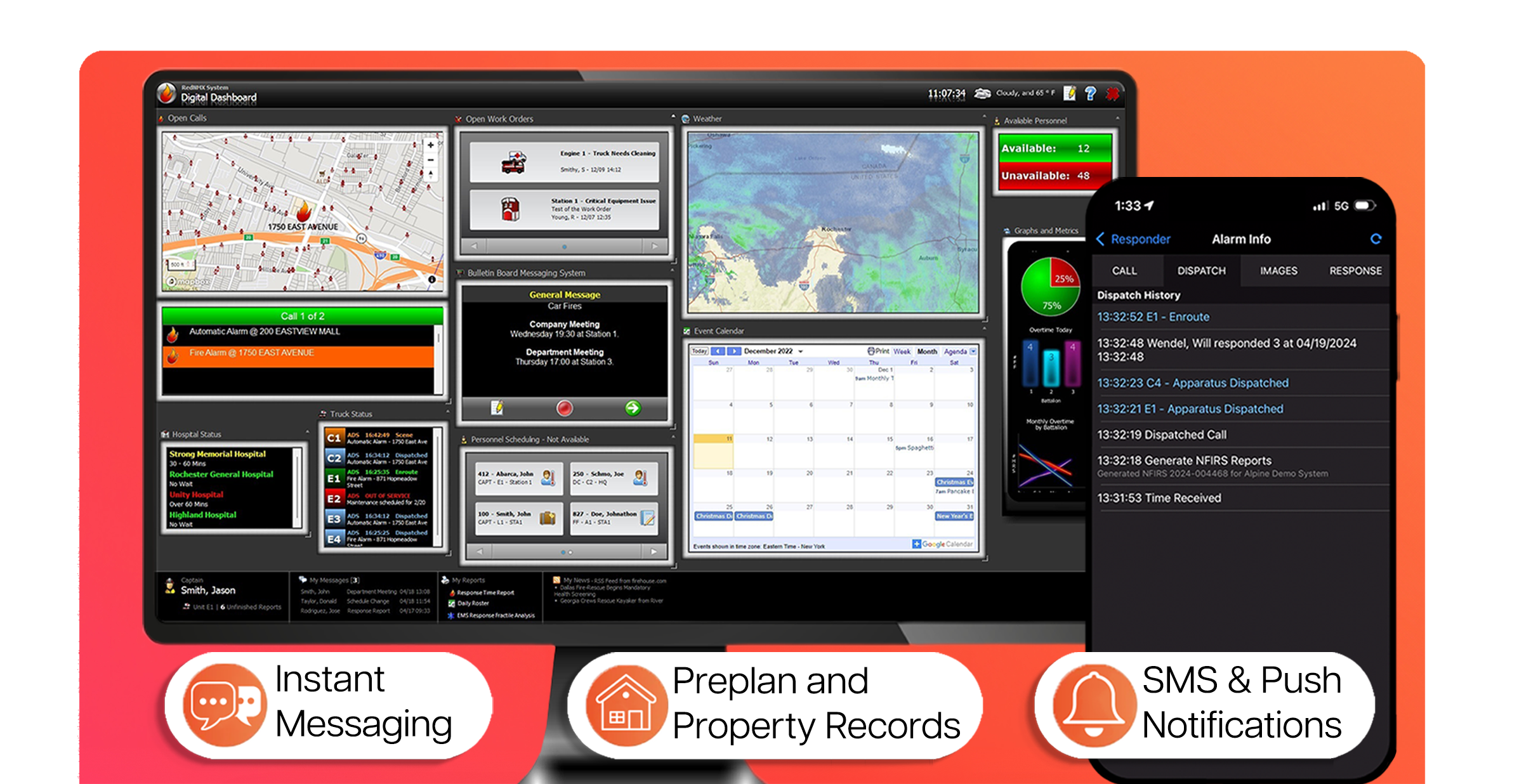 Responder for County OEM - RedNMX - Alpine Software